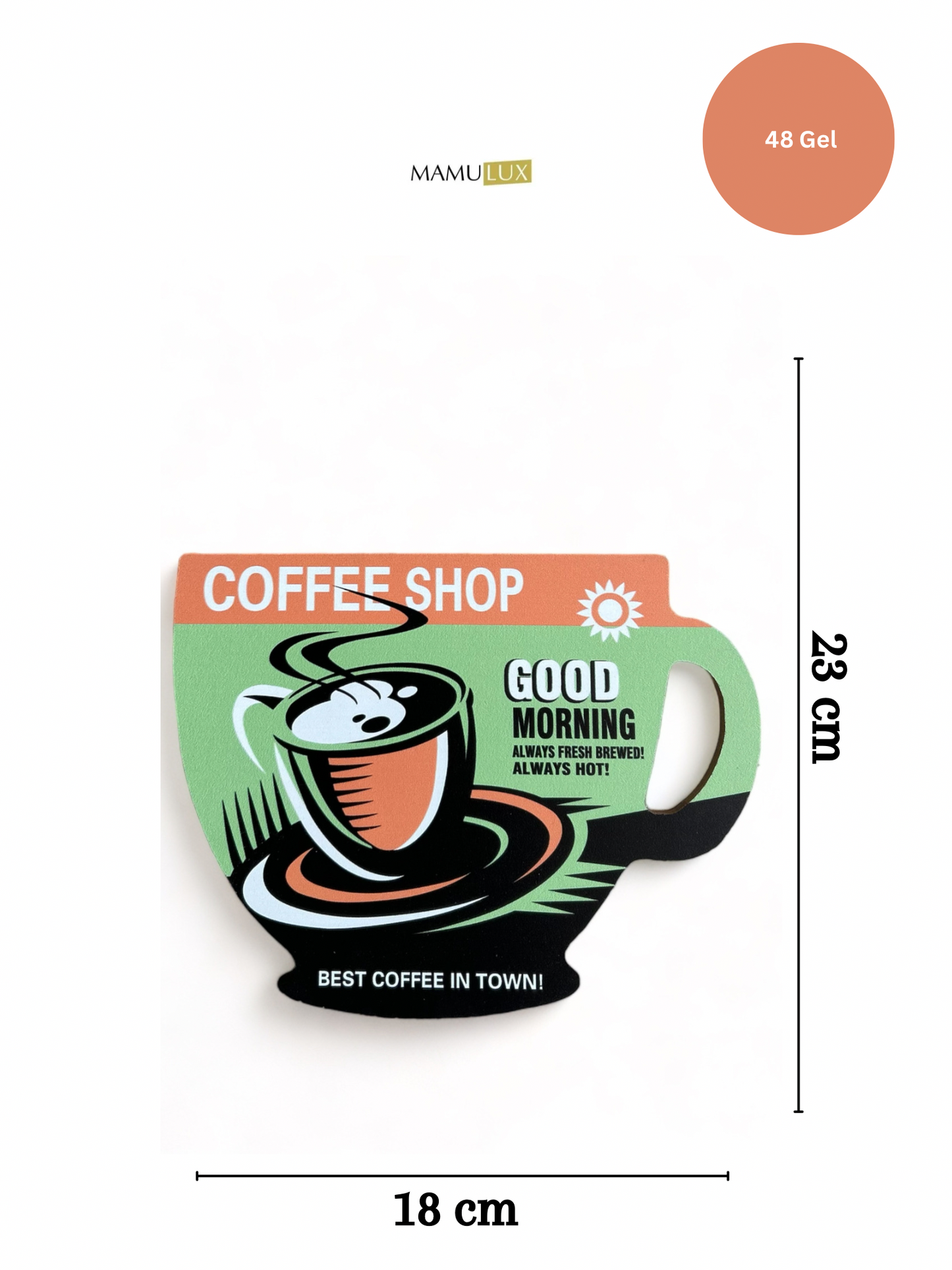 კედლის დეკორატიული ბანერი