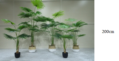 პლასტმასის ხელოვნური მცენარე